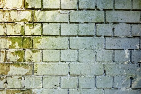 White brick wall masonry seam photo