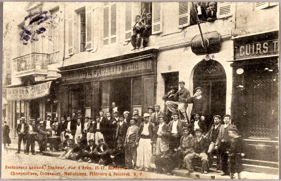Bordeaux - Reastaurant Lavaud (rue d'Arès)