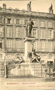 Bordeaux - statue de Sadi Carnot (place Richelieu - place Jaures) 1