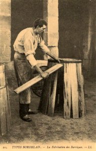 Bordeaux - Types bordelais - Fabrication des barriques 1 (LL)