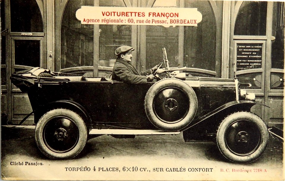 Bordeaux - Voitures Françon