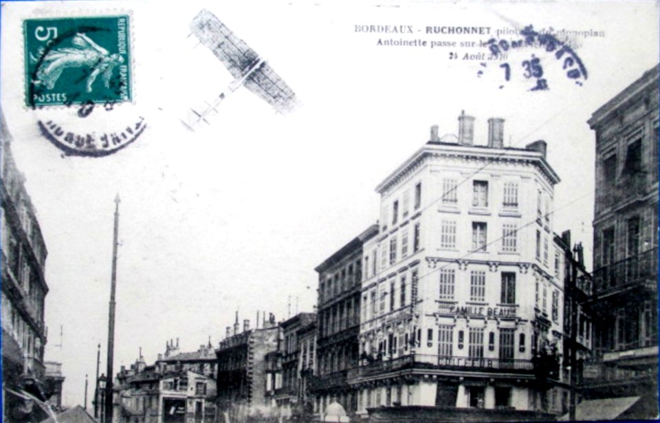 Bordeaux Beau-desert-Mérignac semaine d'aviation sept 1910 29a