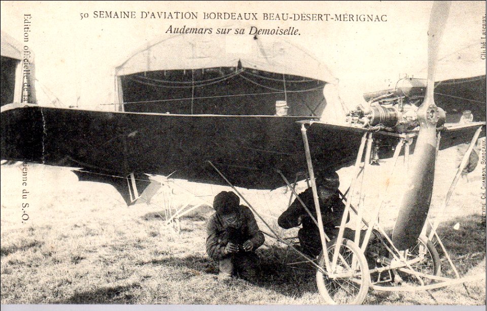 Bordeaux Beau-desert-Mérignac semaine d'aviation sept 1910 31a