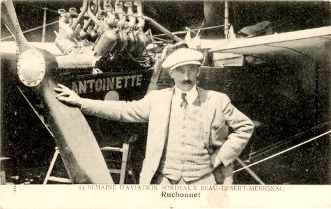 Bordeaux Beau-desert-Mérignac semaine d'aviation sept 1910 Ruchonnet 3