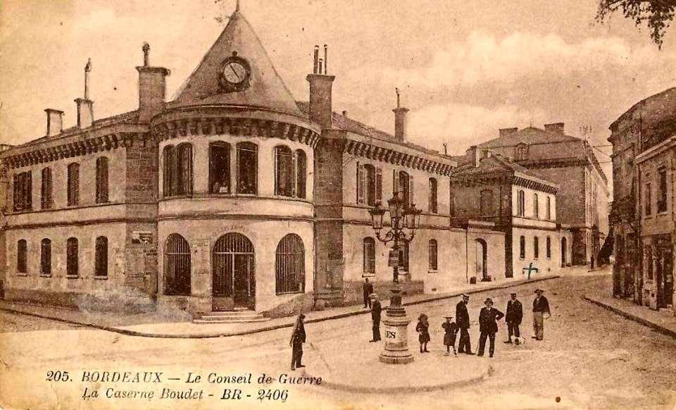 Bordeaux Conseil de Guerre 3
