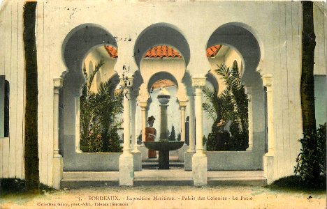Bordeaux exposition-maritime 1907 pavillon des colonies 6a