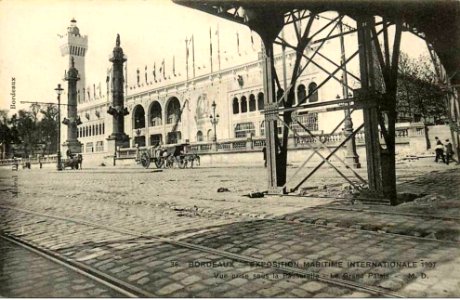 Bordeaux Exposition-Maritime 1907 Passerelle 7