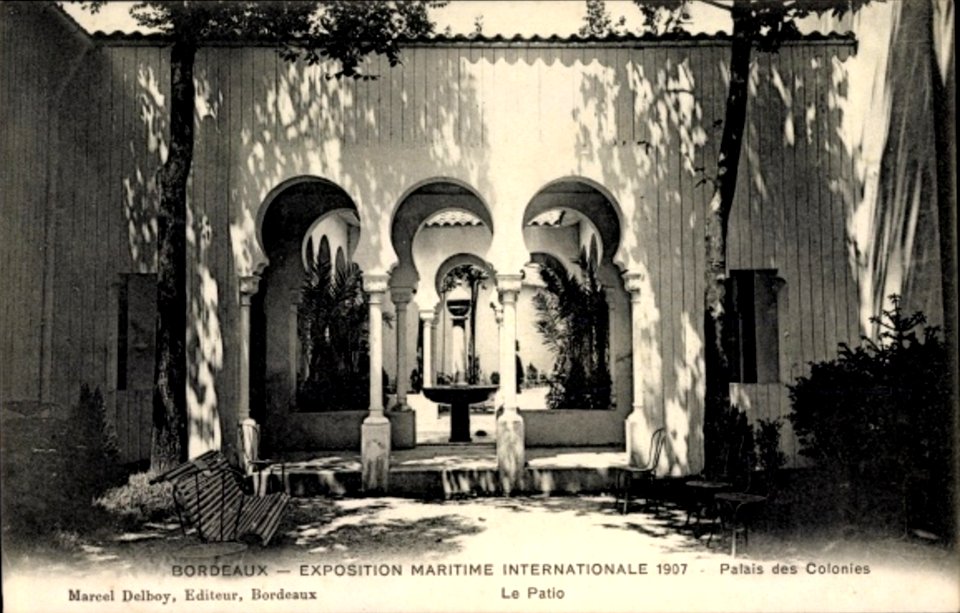 Bordeaux exposition-maritime 1907 pavillon des colonies 7