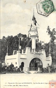 Bordeaux exposition-maritime 1907 pavillon Ligue maritime 2