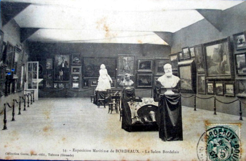 Bordeaux Exposition-Maritime 1907 Salon bordelais