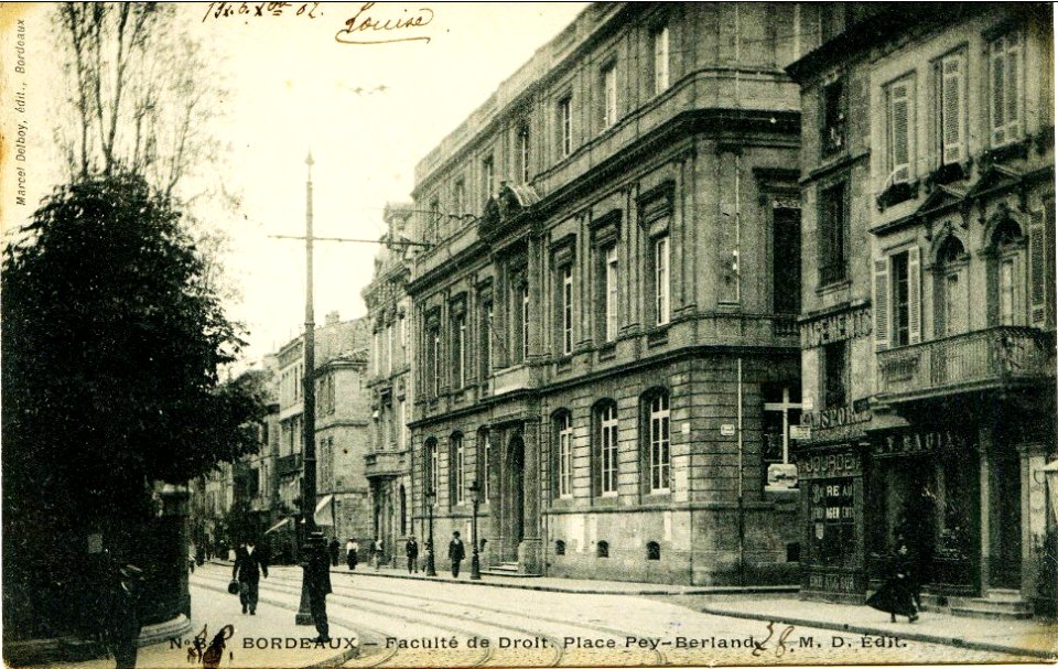 Bordeaux Faculte de Droit