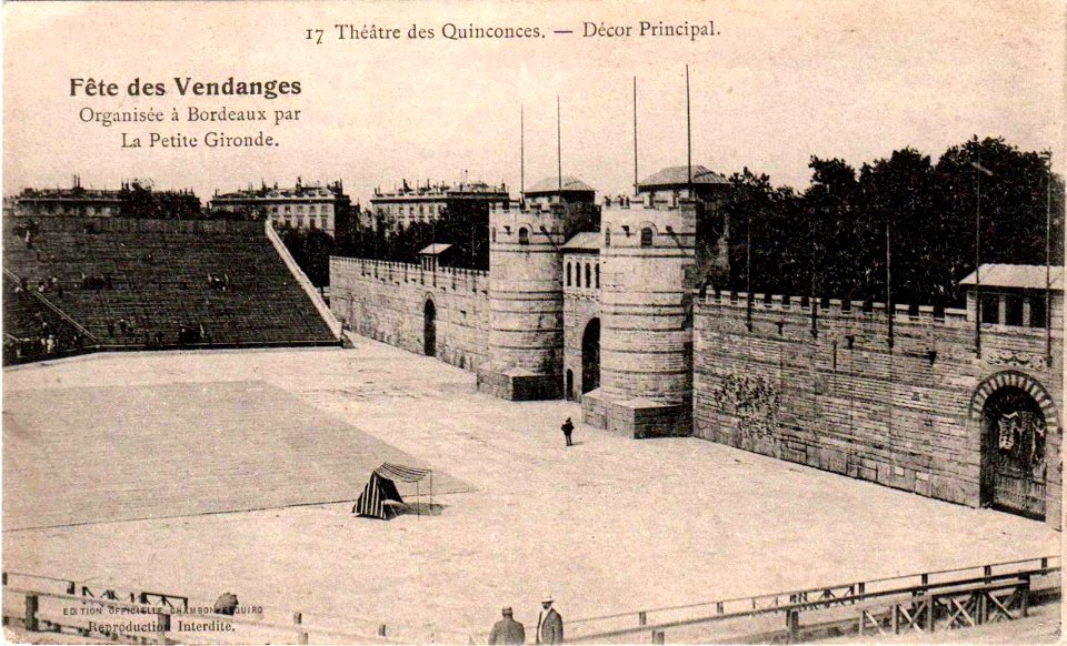 Bordeaux fête-des-vendanges 17 Théatre des Quinconces