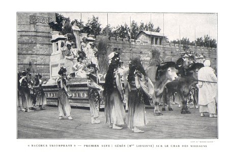Bordeaux fête-des-vendanges Bacchus triomphant ccc