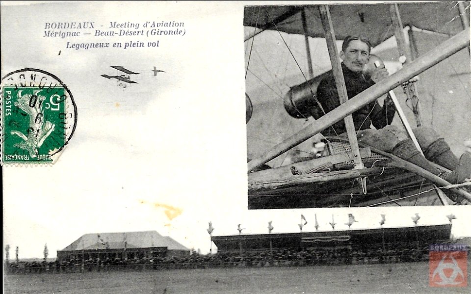 Bordeaux Beau-desert-Mérignac semaine d'aviation sept 1910 10a