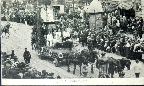 Bordeaux fête-des-vendanges Char d'Arcachon a