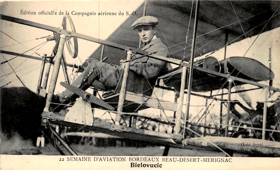 Bordeaux Beau-desert-Mérignac semaine d'aviation sept 1910 24a