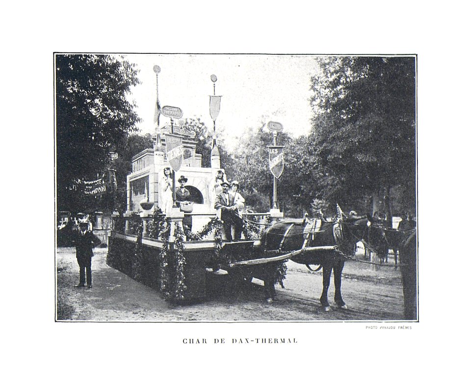 Bordeaux fête-des-vendanges Char de Dax b