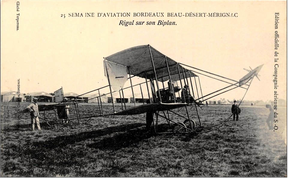 Bordeaux Beau-desert-Mérignac semaine d'aviation sept 1910 4a