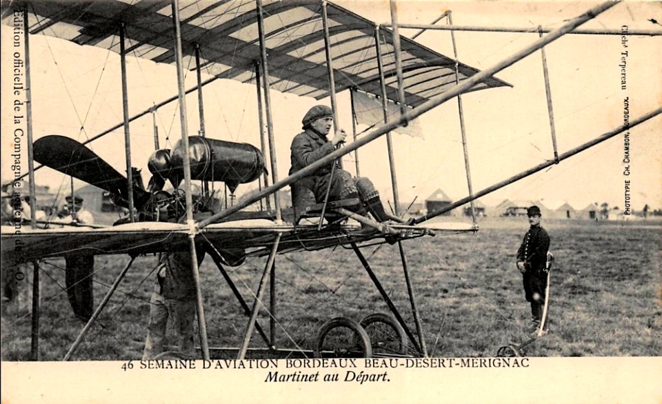 Bordeaux Beau-desert-Mérignac semaine d'aviation sept 1910 8a