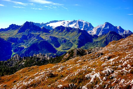 Mountains alpine south tyrol photo
