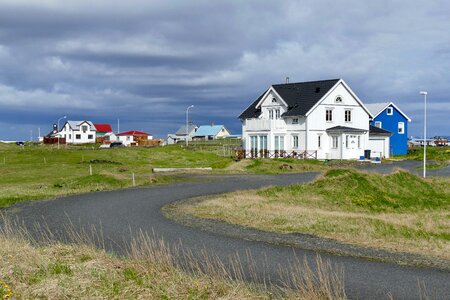 Building landscape village photo