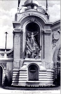 Bordeaux exposition-maritime 1907 Grand palais entrée ouest 3