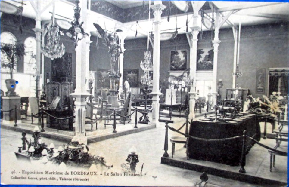 Bordeaux exposition-maritime 1907 Salon parisien
