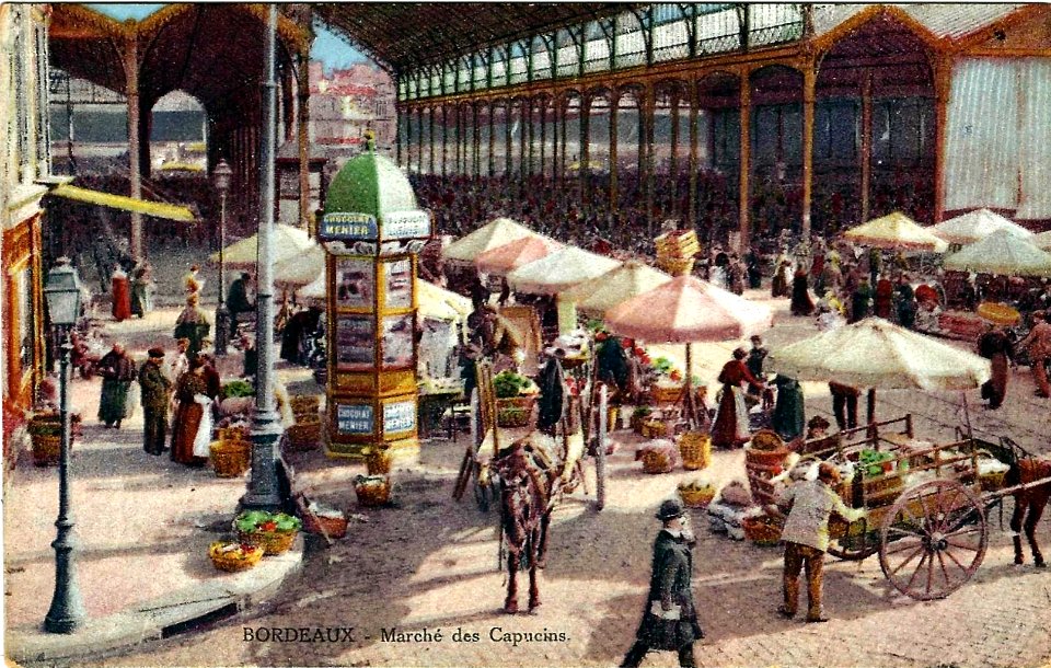 Bordeaux Marché des Capucins c
