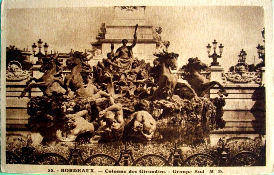 Bordeaux monuments aux girondins (détail) 3