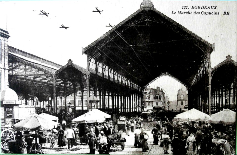 Bordeaux Marché des Capucins a