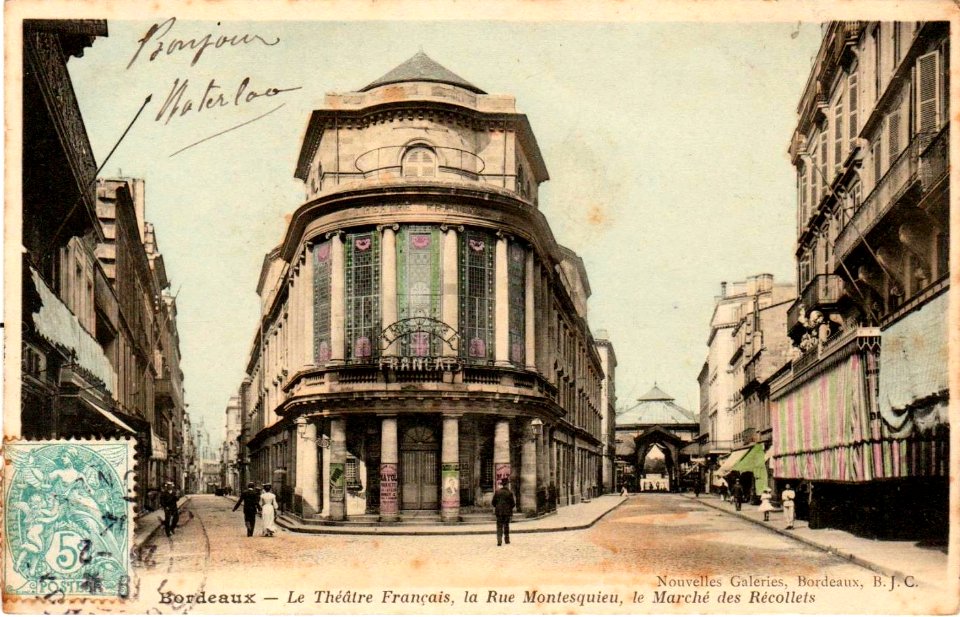 Bordeaux Théâtre Français 1