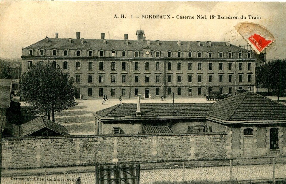 Bordeaux-Bastide - Caserne Niel - 18e escadron du train 2