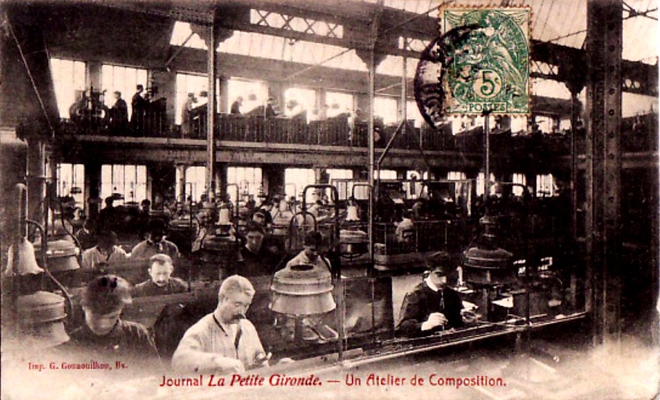 Bordeaux journal la Petite-Gironde atelier de composition 1