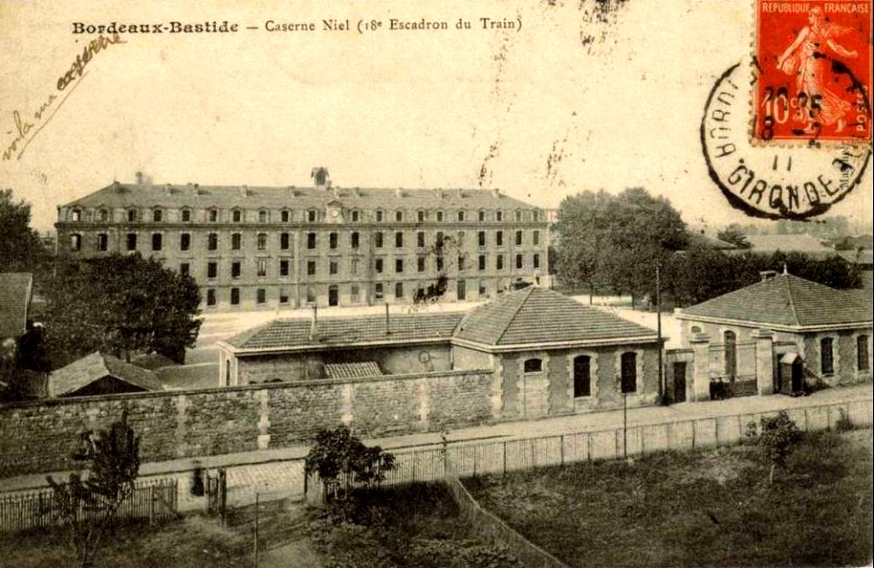 Bordeaux-Bastide - Caserne Niel - 18e escadron du train 6