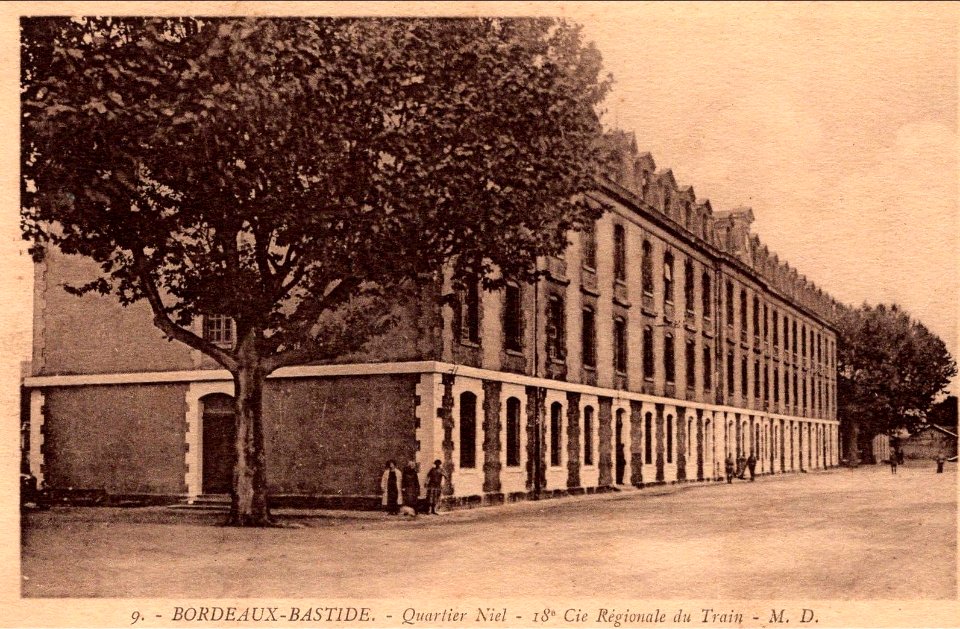 Bordeaux-Bastide - Caserne Niel - 18e escadron du train 9