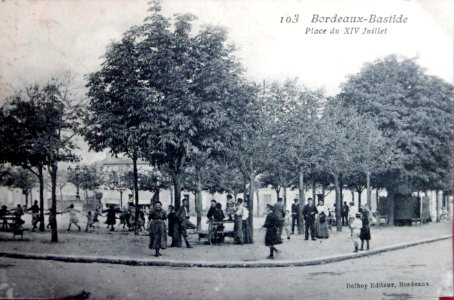 Bordeaux-Bastide - place du 14 juillet (Marcel Delboy)