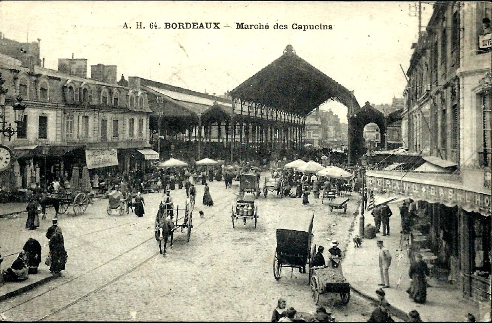 Bordeaux Marché des Capucins b