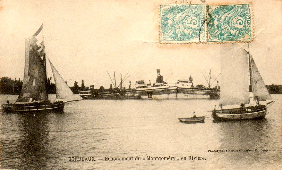 Bordeaux-Echouement-du-Montgomery-en-Riviere