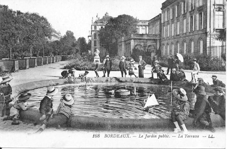 Bordeaux-Le Jardin public-La Terrasse-LL 168
