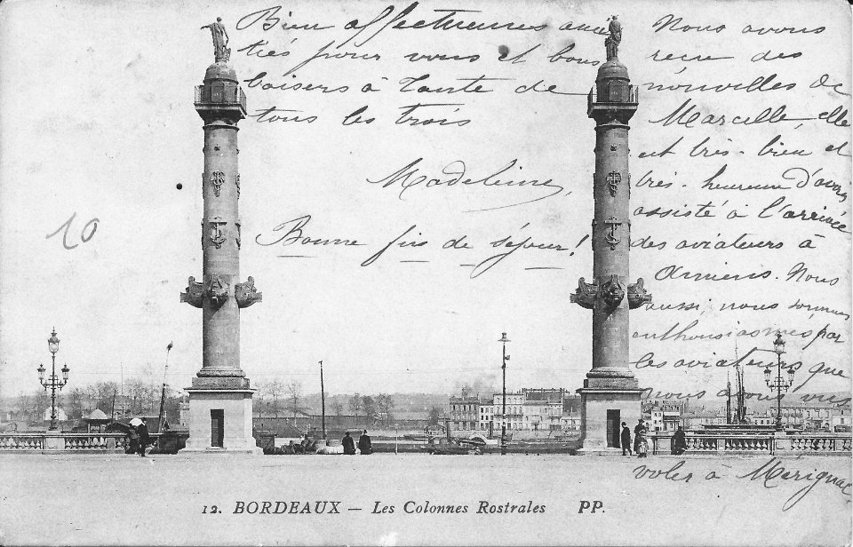 Bordeaux-Les Colonnes Rostrales-PP 12