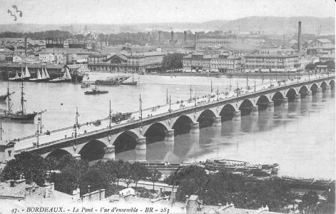 Bordeaux-Le Pont-Vue d'ensemble-BR 283