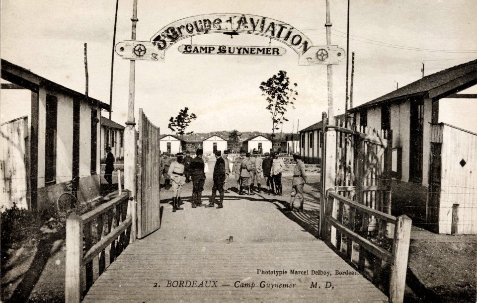 Bordeaux-Mérignac Camp Guynemer - Entrée