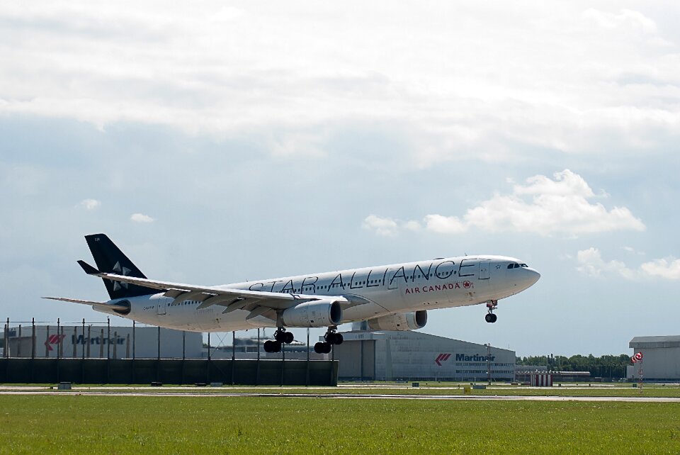 Runway airport airline