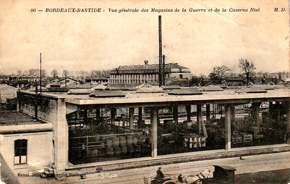 Bordeaux-Bastide - Caserne Niel – Magasins Généraux - vue générale (Delboy)