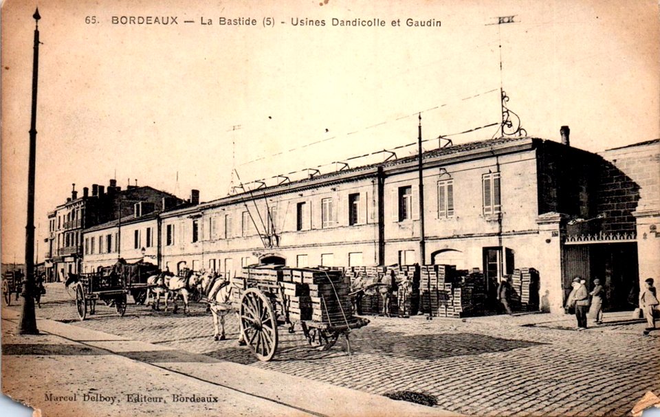 Bordeaux-Bastide - usines Dandicolle et Gaudin