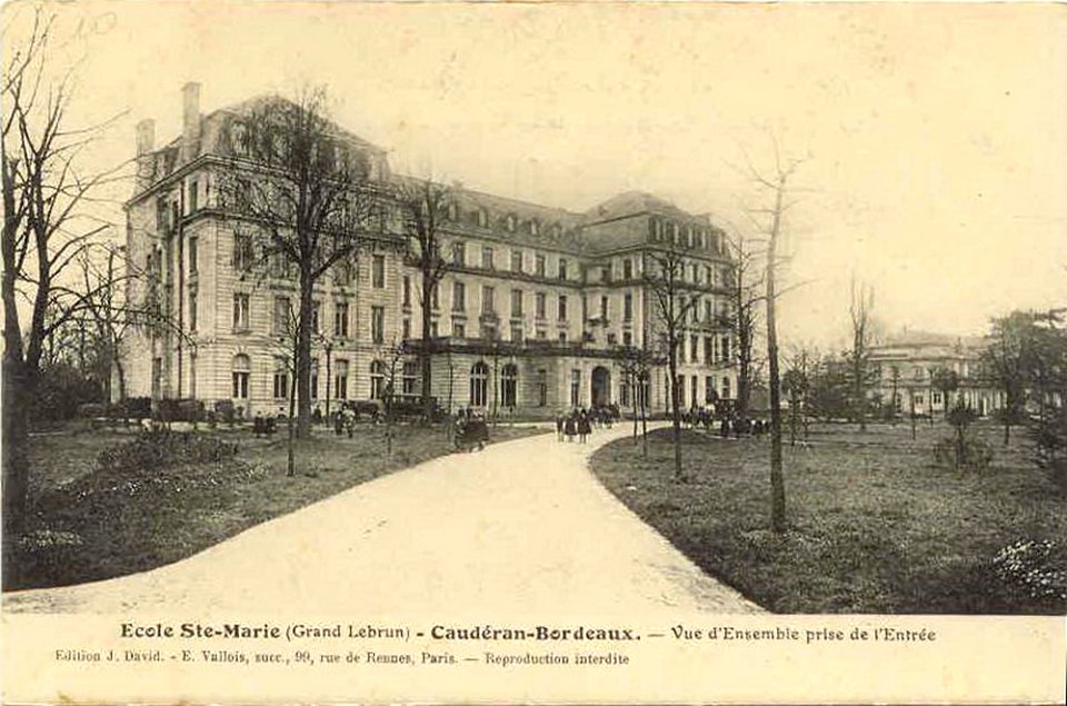 Bordeaux-Caudéran, école Ste-Marie (David & Vallois)