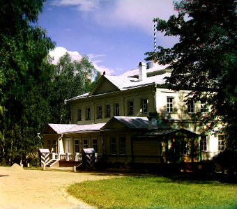 Borodino palace (north facade). 1911, Prokudin-Gorskiy