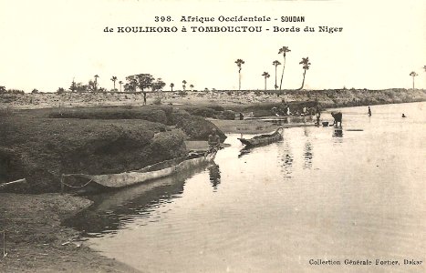 Bords du Niger de Koulikoro à Tombouctou (AOF)