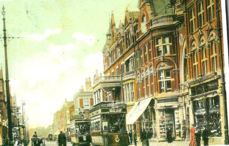 Boscombe High Street around 1900