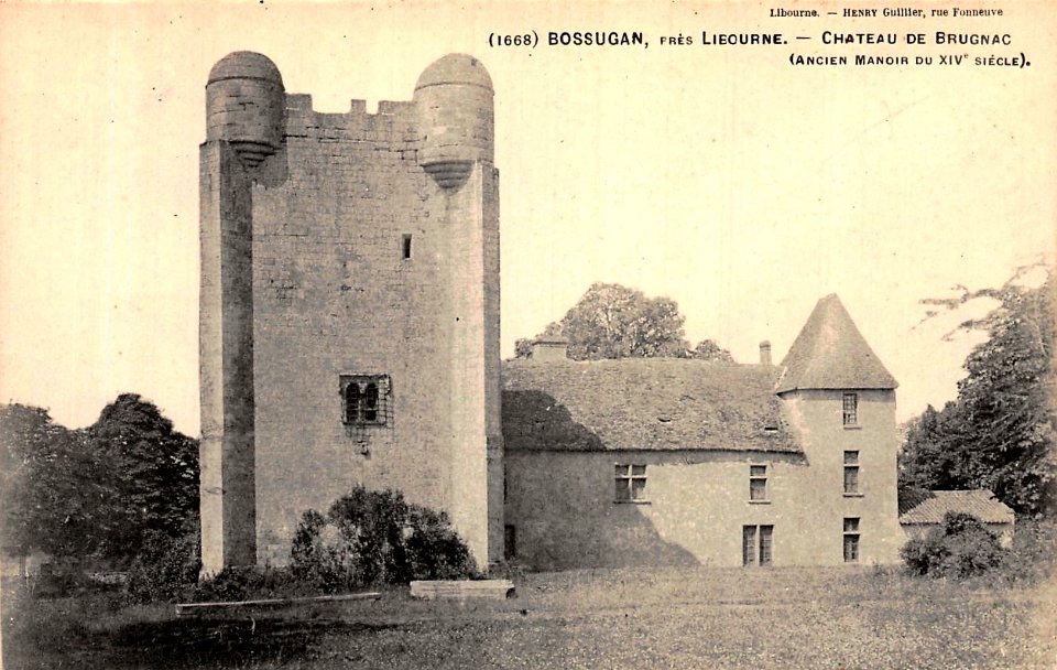 Bossugan - château Brugnac 1